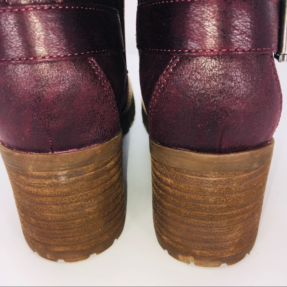 Carlos Santana Gibson Wine Women's Ankle Boot - Picture 5 of 12